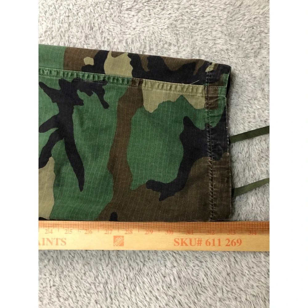 US Military Woodland Camo BDU Combat Pants Men 36x33 Cargo Propper Ripstop *Flaw